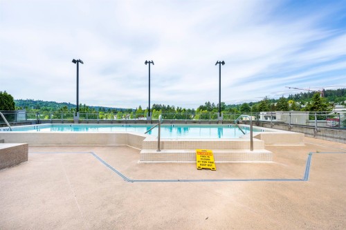2701-2955 Atlantic Avenue, Coquitlam, BC - Outdoor With In Ground Pool With View