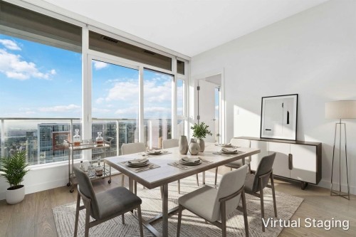 4202-6000 Mckay Avenue, Burnaby, BC - Indoor Photo Showing Dining Room