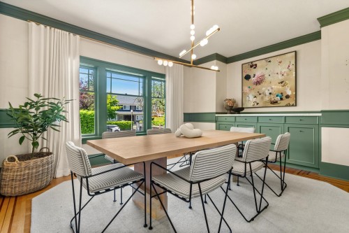 5362 Cypress Street, Vancouver, BC - Indoor Photo Showing Dining Room