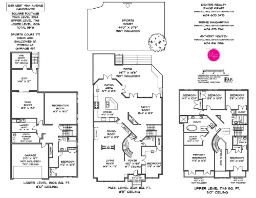 2385 49Th Avenue W, Vancouver, BC 