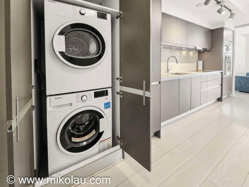 318-180 2Nd Avenue E, Vancouver, BC - Indoor Photo Showing Laundry Room