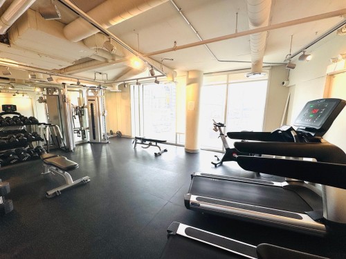 318-180 2Nd Avenue E, Vancouver, BC - Indoor Photo Showing Gym Room