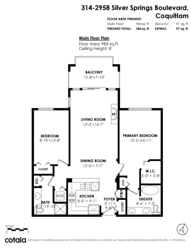 314-2958 Silver Springs Boulevard, Coquitlam, BC 
