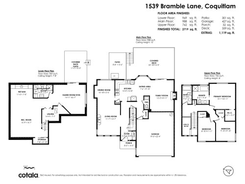 1539 Bramble Lane, Coquitlam, BC 