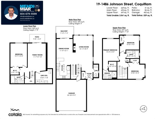 19-1486 Johnson Street, Coquitlam, BC 