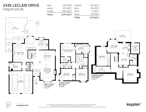 2436 Leclair Drive, Coquitlam, BC 