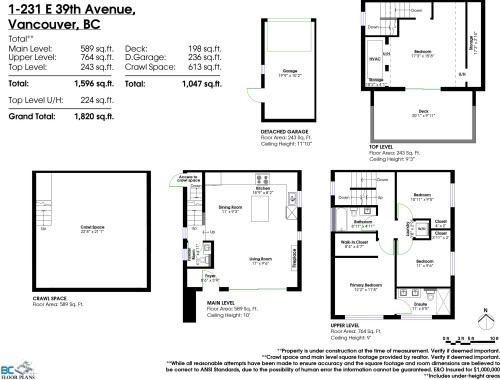 1-231 39Th Avenue E, Vancouver, BC 