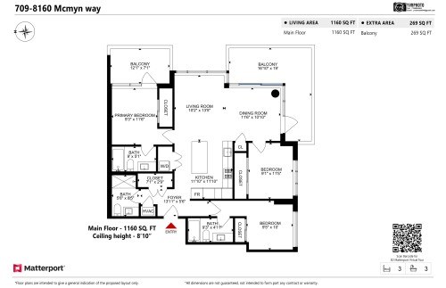 709-8160 Mcmyn Way, Richmond, BC 