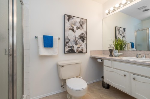 8-7371 Montecito Drive, Burnaby, BC - Indoor Photo Showing Bathroom