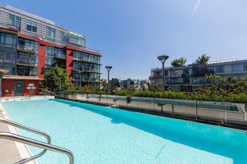 62 1St Avenue W, Vancouver, BC - Outdoor With In Ground Pool