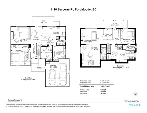 1110 Barberry Place, Port Moody, BC 