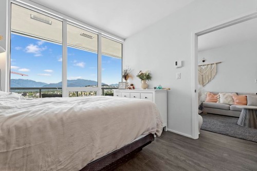 2611-1955 Alpha Way, Burnaby, BC - Indoor Photo Showing Bedroom