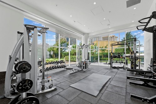 2611-1955 Alpha Way, Burnaby, BC - Indoor Photo Showing Gym Room