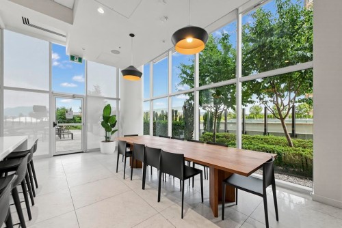 2611-1955 Alpha Way, Burnaby, BC - Indoor Photo Showing Dining Room