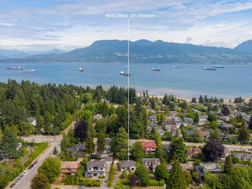 4691 5Th Avenue W, Vancouver, BC - Outdoor With Body Of Water With View