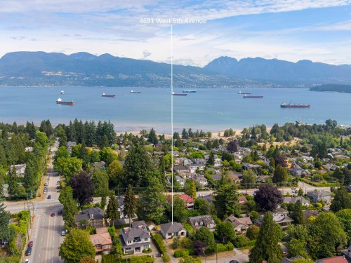 4691 5Th Avenue W, Vancouver, BC - Outdoor With Body Of Water With View