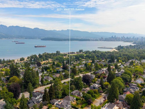 4691 5Th Avenue W, Vancouver, BC - Outdoor With Body Of Water With View