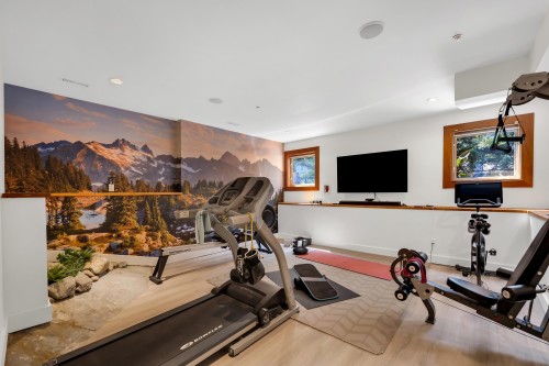 4-40781 Thunderbird Ridge, Squamish, BC - Indoor Photo Showing Gym Room