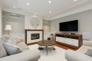 1250 Sinclair Street, West Vancouver, BC  - Indoor Photo Showing Living Room With Fireplace 