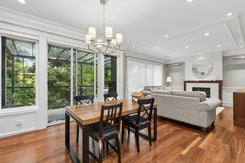 1250 Sinclair Street, West Vancouver, BC - Indoor Photo Showing Other Room With Fireplace
