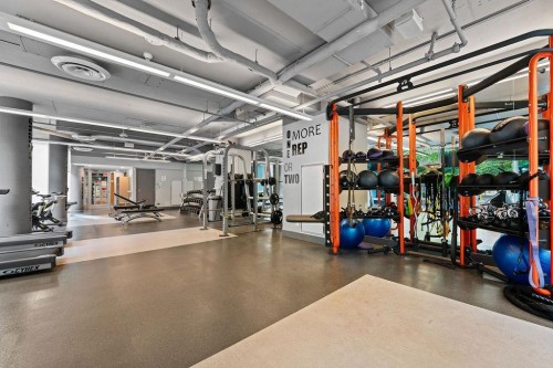 141 1St Avenue E, Vancouver, BC - Indoor Photo Showing Gym Room