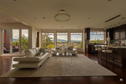3936 Quesnel Drive, Vancouver, BC - Indoor Photo Showing Living Room