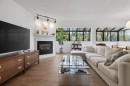 526 Cardiff Way, Port Moody, BC  - Indoor Photo Showing Living Room With Fireplace 