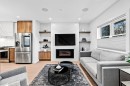 1022 Odlum Drive, Vancouver, BC  - Indoor Photo Showing Living Room With Fireplace 