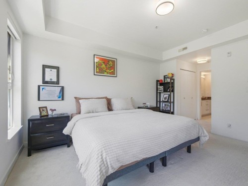 210-10177 River Drive, Richmond, BC - Indoor Photo Showing Bedroom