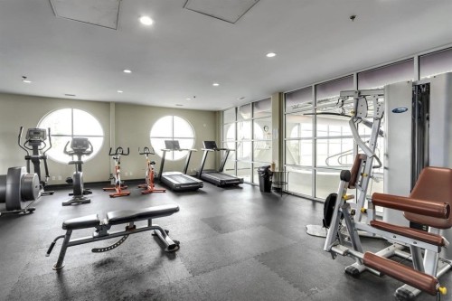 210-10177 River Drive, Richmond, BC - Indoor Photo Showing Gym Room