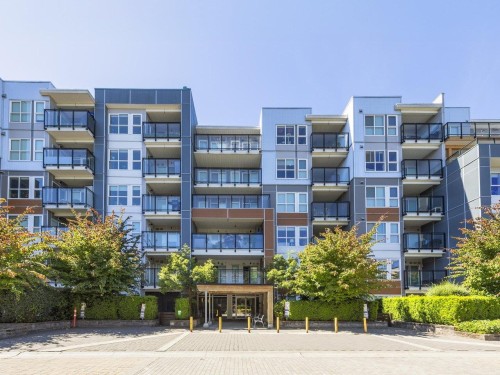 210-10177 River Drive, Richmond, BC - Outdoor With Balcony With Facade