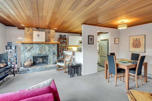 109-6117 Eagle Drive, Whistler, BC - Indoor With Fireplace