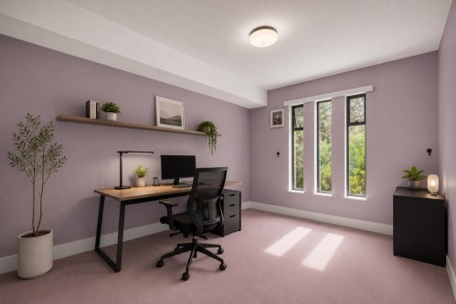 415 Goyer Court, Coquitlam, BC - Indoor Photo Showing Office