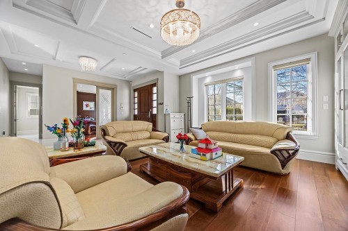6886 Angus Drive, Vancouver, BC - Indoor Photo Showing Living Room