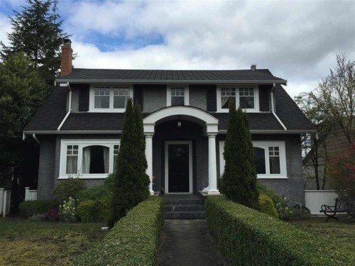 4633 4Th Avenue W, Vancouver, BC - Outdoor With Facade