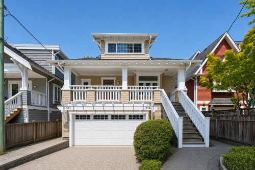 3541 8Th Avenue W, Vancouver, BC - Outdoor With Facade