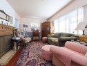 8510 Montcalm Street, Vancouver, BC  - Indoor Photo Showing Living Room With Fireplace 