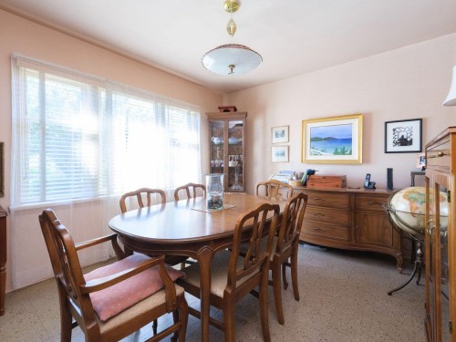 8510 Montcalm Street, Vancouver, BC - Indoor Photo Showing Dining Room