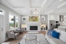 1402 Shay Street, Coquitlam, BC  - Indoor Photo Showing Living Room With Fireplace 