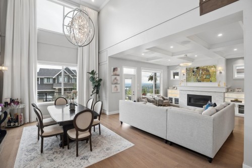 1402 Shay Street, Coquitlam, BC - Indoor With Fireplace