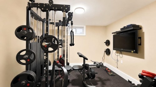 20516 124A Avenue, Maple Ridge, BC - Indoor Photo Showing Gym Room