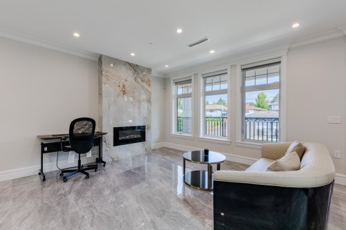 3559 48Th Avenue E, Vancouver, BC - Indoor Photo Showing Other Room With Fireplace