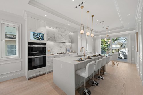 3581 19Th Avenue W, Vancouver, BC - Indoor Photo Showing Kitchen With Upgraded Kitchen