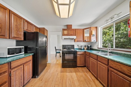 11791 229Th Street, Maple Ridge, BC - Indoor Photo Showing Kitchen With Double Sink