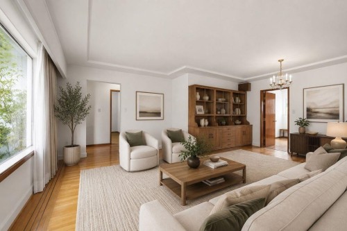 3126 Waverley Avenue, Vancouver, BC - Indoor Photo Showing Living Room