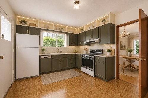 3126 Waverley Avenue, Vancouver, BC - Indoor Photo Showing Kitchen