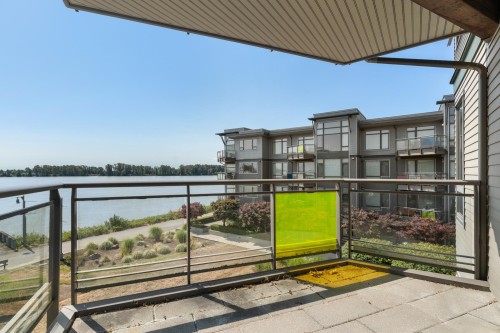 302-14200 Riverport Way, Richmond, BC - Outdoor With Body Of Water With Balcony With View With Exterior