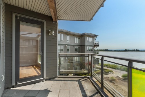 302-14200 Riverport Way, Richmond, BC - Outdoor With Body Of Water With Balcony With Exterior