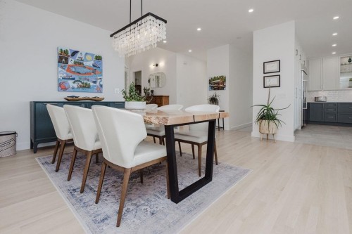 6889 Island View Road, Sechelt, BC - Indoor Photo Showing Dining Room