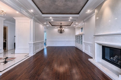 3178 23Rd Avenue W, Vancouver, BC - Indoor Photo Showing Other Room With Fireplace